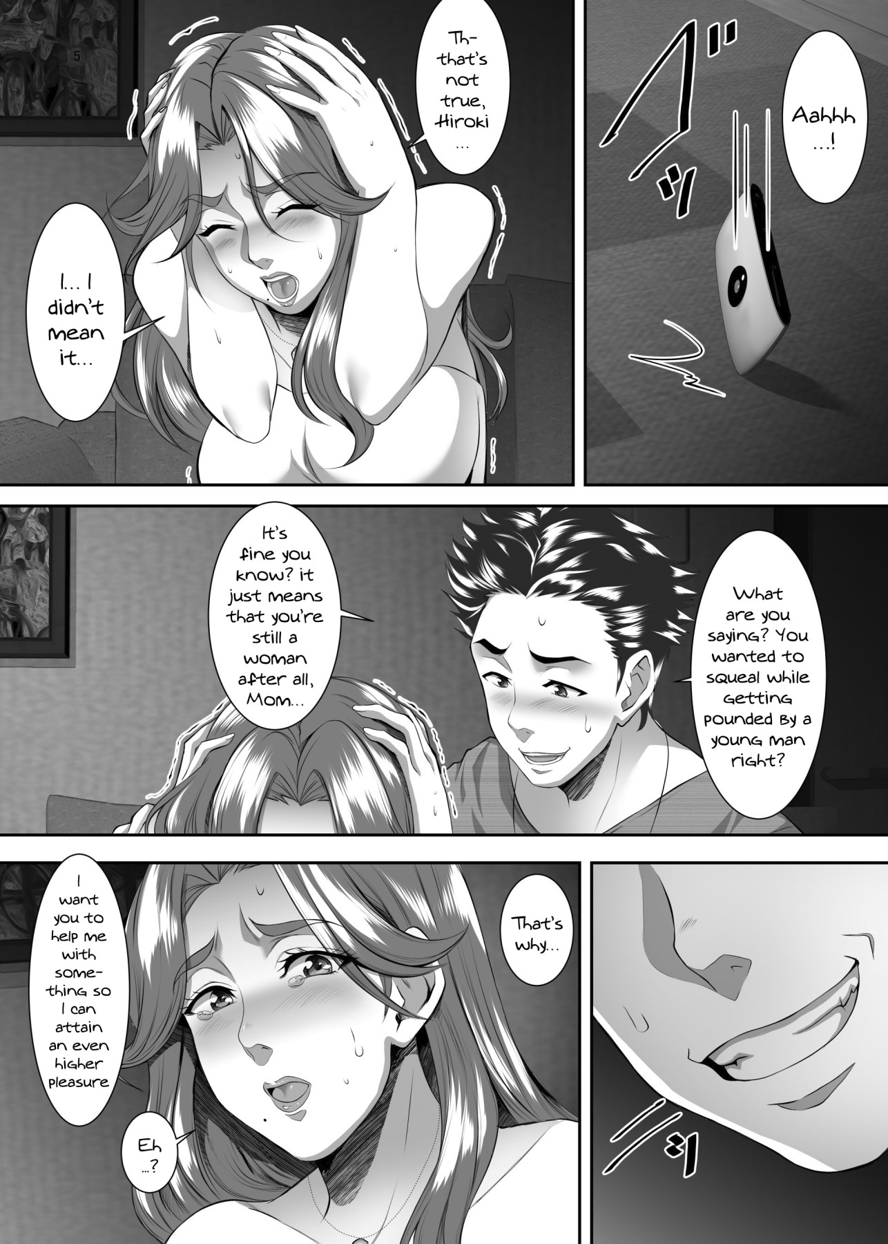 Hentai Manga Comic-Your Mom's A Pretty Good Woman, Huh? Ch.7-Read-4